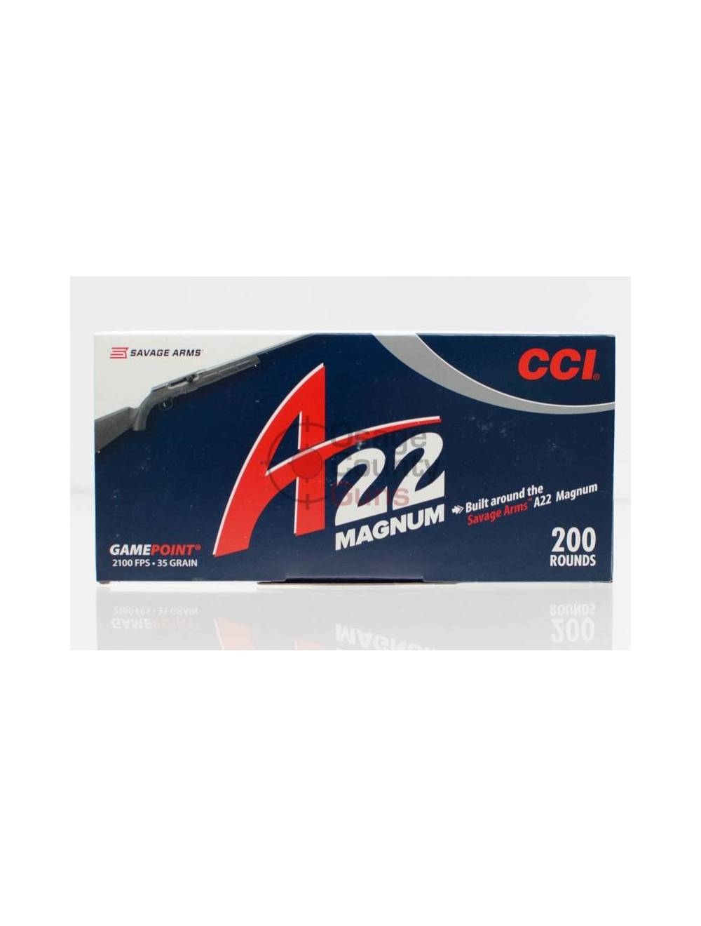 CCI A22 Gamepoint 35gr .22 Magnum – 200 Rounds